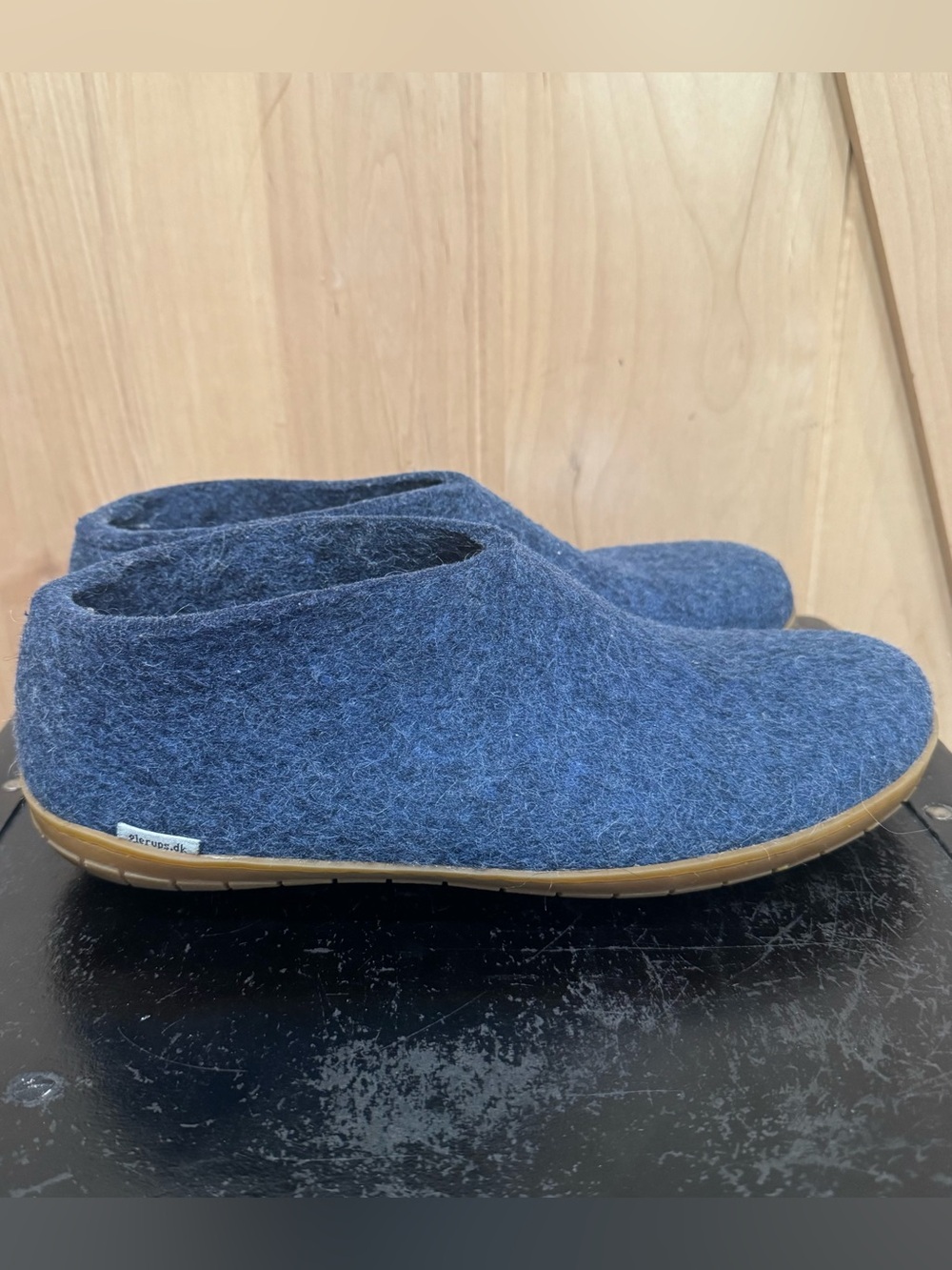 Glerups Wool Slip-on EU Slippers Size 43 Men’s 10 Women’s 12